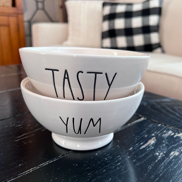 Rae Dunn Other - ⭐️ Rae Dunn Yum & Tasty Bowls